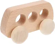 Car Educational Toys Wooden Car Toys Grasp Training Infants Hand Push Sensory Development