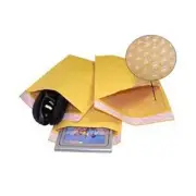 4000 #000 4x8 Kraft Bubble Padded Envelopes 4.5 x 8 ~ X-Wide Mailers Bags