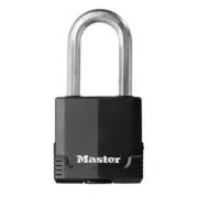 Master Lock M515XKADLHCCSEN Wide Magnum Covered Laminated Steel Padlock 3/8 in.
