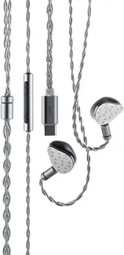 Moondrop May DSP Earphone USB-C DSP Dynamic+Planar Driver Hybird in-Ear Earbuds with Interchangeable Cable