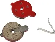 Motorcycle Rear Wheel Stand Hydraulic Disc Brake Pads Fit For NIU KQI3 KQI2 Pro Electric Scooter Semi Metal Brake Cycling Parts 1 Pair Lift Stand(1 pair semimetal)