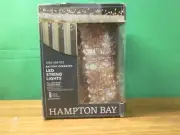 HAMPTON BAY Outdoor/Indoor 9 ft. Battery Operated 200 Micro Bulbs LED