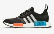 ADIDAS NMD_R1 J BLACK SILVER ATHLETIC RUNNING SHOES 5.5Y = Size 6.5 WOMEN FX5024