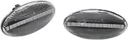 Turn Signal Lights for Peugeot for Citroen C1 C2 C3 C5 C6 107 206 307 407 607 1007 Berlingo Jumpy LED Light Side Marker Dynamic Turn Signal Turn Signal Lights(Dynamic Crystal)