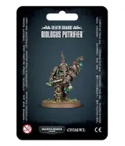 Warhammer 40k Death Guard - 1x Biologus Putrifier - New on Sprue, No Box