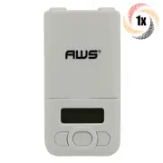 1x Scale AWS 600 V2-600 White LCD Digital Scale | Auto Shutoff | 600G