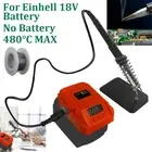 For Einhell 18V Battery AU Welding Tool Soldering Iron Station Portable Cordless