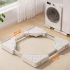 Adjustable Appliance Rollers Heavy Duty, Mobile Mini Fridge Stand Washer and ...