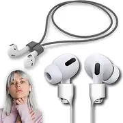 Ultra Strong Magnetic Airpods Strap Anti-Lost Cord Sports Lanyard Compatible with Airpods 3rd / 2nd Generation/Pro / 1(Grey)