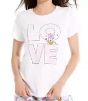 NEW Peter Alexander WOMENS DISNEY LOVE DAISY DUCK PJ TOP TEE RRP $59.95 Size M