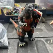 GIANT 1995 BANDAI 9" Burning Meltdown GODZILLA Figure Godzilla vs Destoroyah NWT