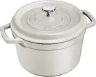 staub "Grand Cocottes Round Campagne 20cm" Large Two-Handed Enamel Pot IH Compat