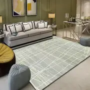 3D White Line Texture NAO2446 Game Rug Mat Elegant Photo Carpet Mat Fay