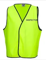 HI-VIZ INSPECTOR SAFETY D/N VEST