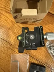 ARTCISE EB36S 36mm Low Profile Ball Head CNC Panoramic Heavy duty tripod Head