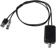 JAGTRADE Digital HDTV Signal Amplifier Booster for Cable Antenna for Channel 25db Expand The Receiving Lightweigh