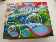 Splash Buddies Blue Shark Slip n Slide sprinkler