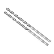 2.1mm YG6X Tungsten Carbide Left Hand Straight Shank Twist Drill Bits 2-Pieces