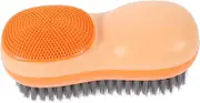MAGICLULU Laundry Brush Soft Bristle Cleaning Tool for Clothes Double Sided Design for Stain Removal Safe and Laundry Scrubbing Brush for Home Use