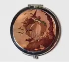 Fairytale Witch Storybook Fairy Tale Compact Mirror Make Up Pocket Cosmetic
