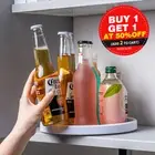 Kitchen Rotating Spice Condiment Bathroom Storage Rack Free Underwear Organizer