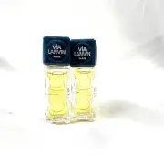 ONE Vintage Via Lanvin Paris Mini Miniature Perfume Bottle 0.25oz