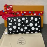 Louis Vuitton LV x YK Zippy Wallet M81906 Yayoi Kusama collection Zip-Around