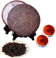 Cooked Puer Tea Ripe Pu-erh Tea Shu Yunnan Brown Mountain Golden Tree Arbor 357g