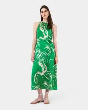 Gretchen Printed Midi Dress