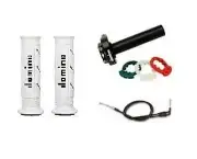 Yamaha R6 13S 08 09 10 11 12 13 XM2 Quick Action Throttle With White / Black Gri