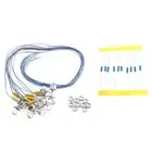 Brand New LED Street Lamps Wall Lamps & 10 Resistance 10 Piece 1:87 20mA
