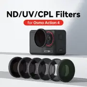 UV/ND 8/16/32 CPL Filter Camera Accessories for DJI Osmo Action 4 Sports Cameras