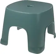 Amosfun Step Stool for Kids,Plastic Stool Step Ladder for Adults Plastic Foot Stool Bathroom Stool Step Stool Plastic Seat Stool Green
