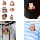 7 Pcs Lovely Bear Sewing Patches Iron on Patches Embroidery Patches for Clothes