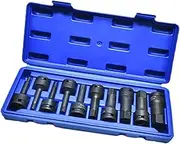 Allen Head Socket Set - 10X Drive Allen Driver Bit Socket - Rust-Proof Fastener Drill Replacement for Mechanics Men Craftsmen Professionals