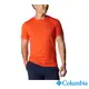 Columbia 哥倫比亞 男款-防曬30涼感快排短袖上衣-紅色 UAE60840RD / S22