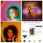 Multiple Colors Sunset Projection Lamp Remote control Night Light Decoration