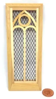 Dolls House Cumberland Wooden Window With Frame and Glazing Tumdee 1:12 Scale 58