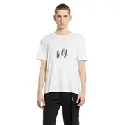 [ANN DEMEULEMEESTER] Baptist Printed Standard T-Shirt White