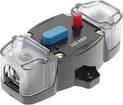 Gatuida 100a Circuit Thermal Circuit Breakers Four Car Adapter to Wall Plug Ignition Power Inverter Winch Inverter Power Outlet Kit Amp Boat Rocker Panel Marine Off Zinc Alloy
