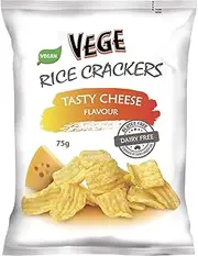 Vege Chips Tasty Cheese Rice Cracker, 75 g