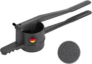 Westmark Special Dark Edition 6110226Z Spaetzle and Potato Press Length 41 cm with Round Holes High-Quality Special Coating Aluminium Anthracite