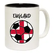 England Football Country Supporter - Soccer Coffee Mug Cup - Gift Boxed