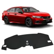 Anti-Glare Fit For 2022-2024 Honda Civic Sedan Car Dashboard Mat Dash Cover Pad (for: Honda)