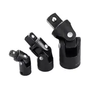 1/4 3/8 1/2in Drive Swivel Impact Universal Joint Socket Set Adapter Tool Set