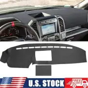 Leather Car Dashmat Dashboard Cover Non-Slip Dash Mat For Ford F-150 Lobo Raptor (for: Ford)