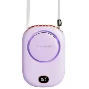 Portable Neck Fan, Mini Small Personal Handheld Fan USB Rechargeable 3 Speed ...