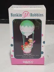 1992 NRFB Enesco Treasury Of Christmas Baskin Robbins Sundae Ride Ornament