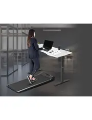 Lifespan Fitness Walkingpad M2 Treadmill with Dual Motor Automatic Standing Desk 150cm in White/Black