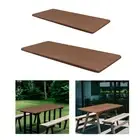 Rectangle Tablecloth Oilproof Protector Table Cover for Home Kitchen Wedding